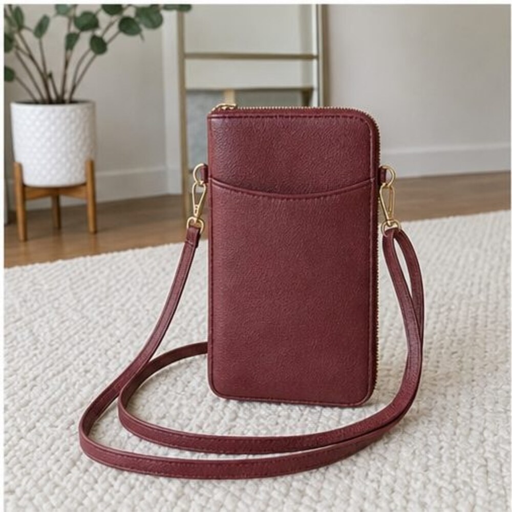 Slate Zip Crossbody Bag
